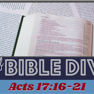 Brief Bible Dive with Pastor Nik