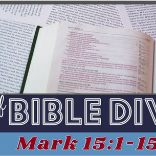 Brief Bible Dive with Pastor Nik