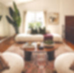 Luxury home staging Los Angeles living room modern design