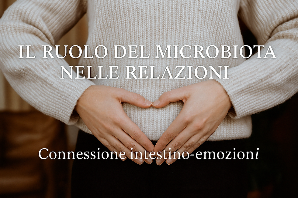 Il ruolo del microbiota nelle relazioni?