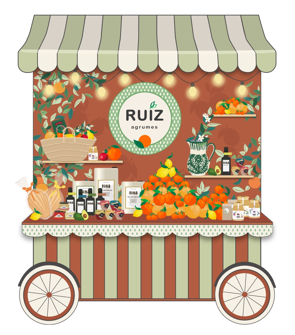 Charette Ruiz Agrumes