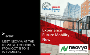 Meet Neovya at the ITS World Congress from October 11th to 15th 2021 in Hamburg