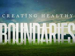 Creating healthy boundaries