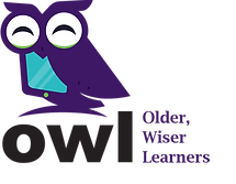 Older, Wiser, Learners Logo