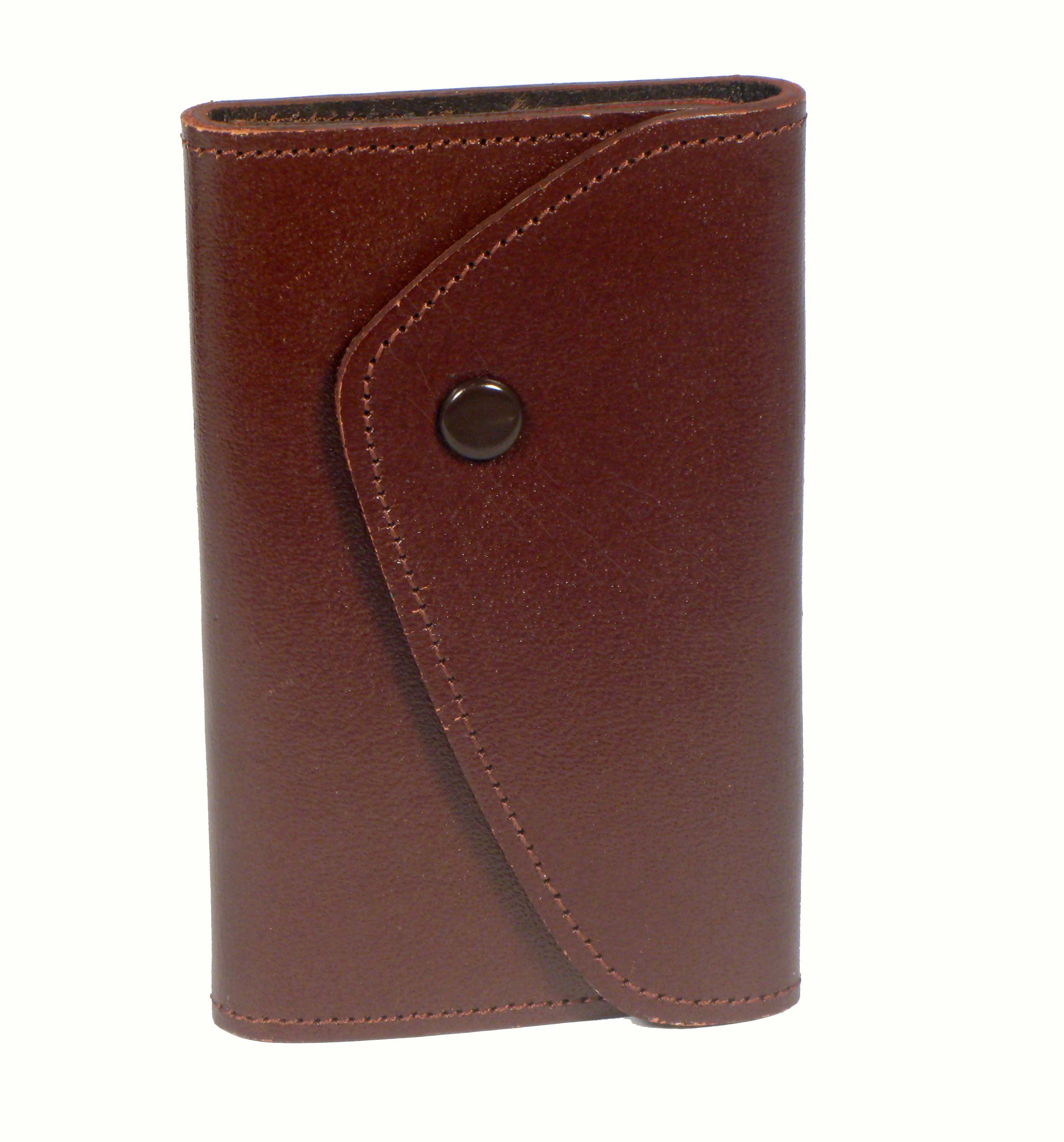Brown Leather Key Holder