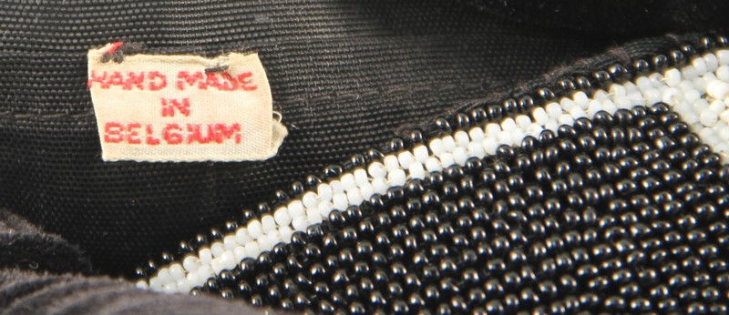 Thumbnail: Hand Beaded Clutch Made in Belgium