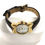 Thumbnail: Nina Ricci Gold Plated Watch with Mother of Pearl