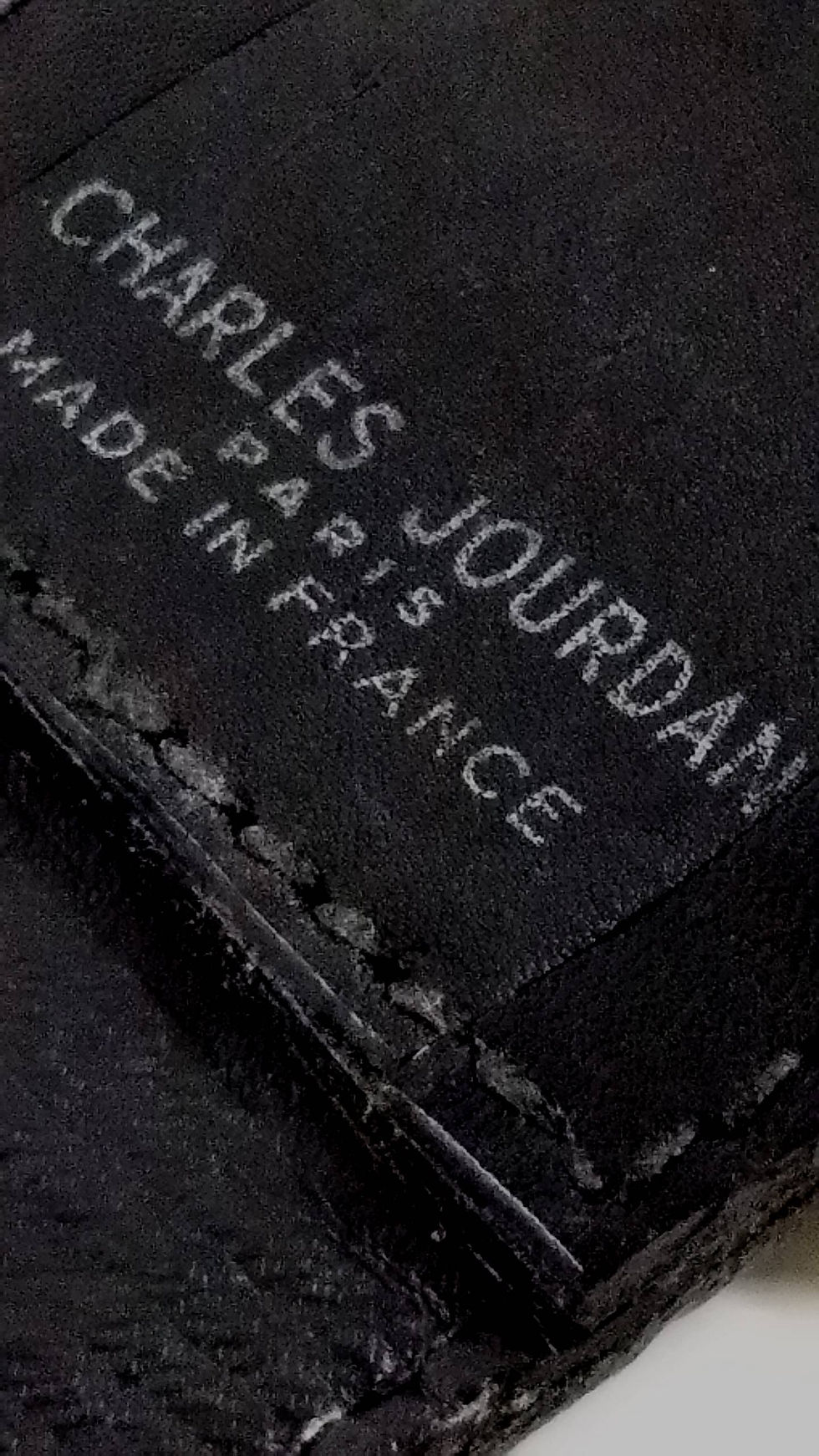 Thumbnail: Charles Jourdan Black Leather Beaded Belt