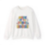 White Made It to Friday Hallelujah sweatshirt