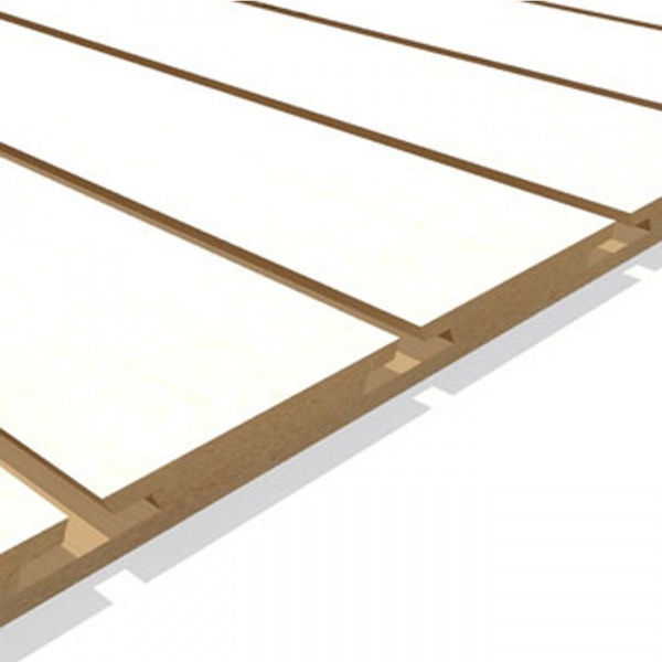 Miniatura: CHAPA MDF CANALETADO BRANCO 185X275X18