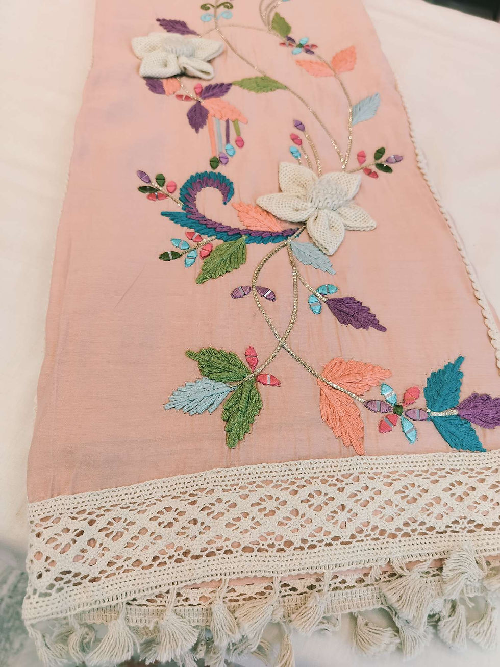 Thumbnail: Designer unstitched muslin suits