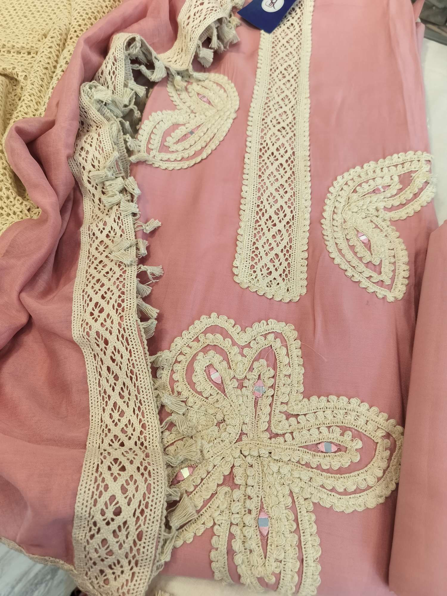 Muslin designer unstitched suits 