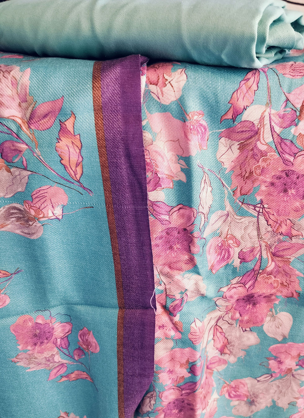 Thumbnail: Pashmina Unstitched Suit