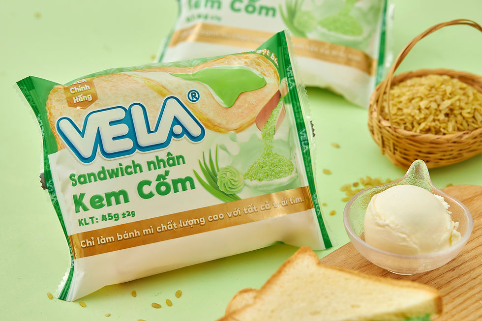 Thumbnail: Bánh Sandwich Kem Cốm