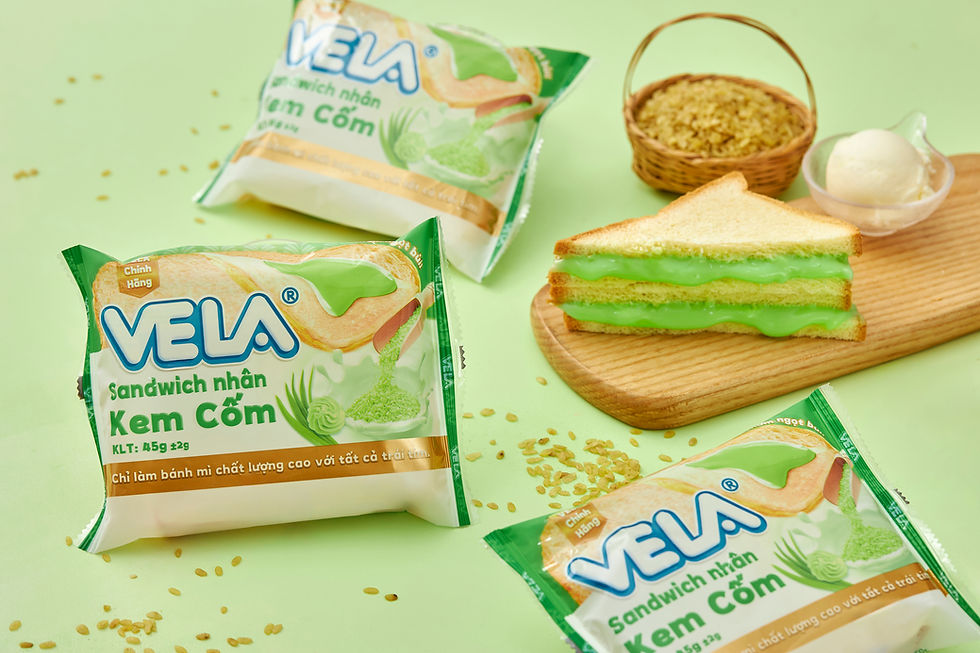 Thumbnail: Bánh Sandwich Kem Cốm