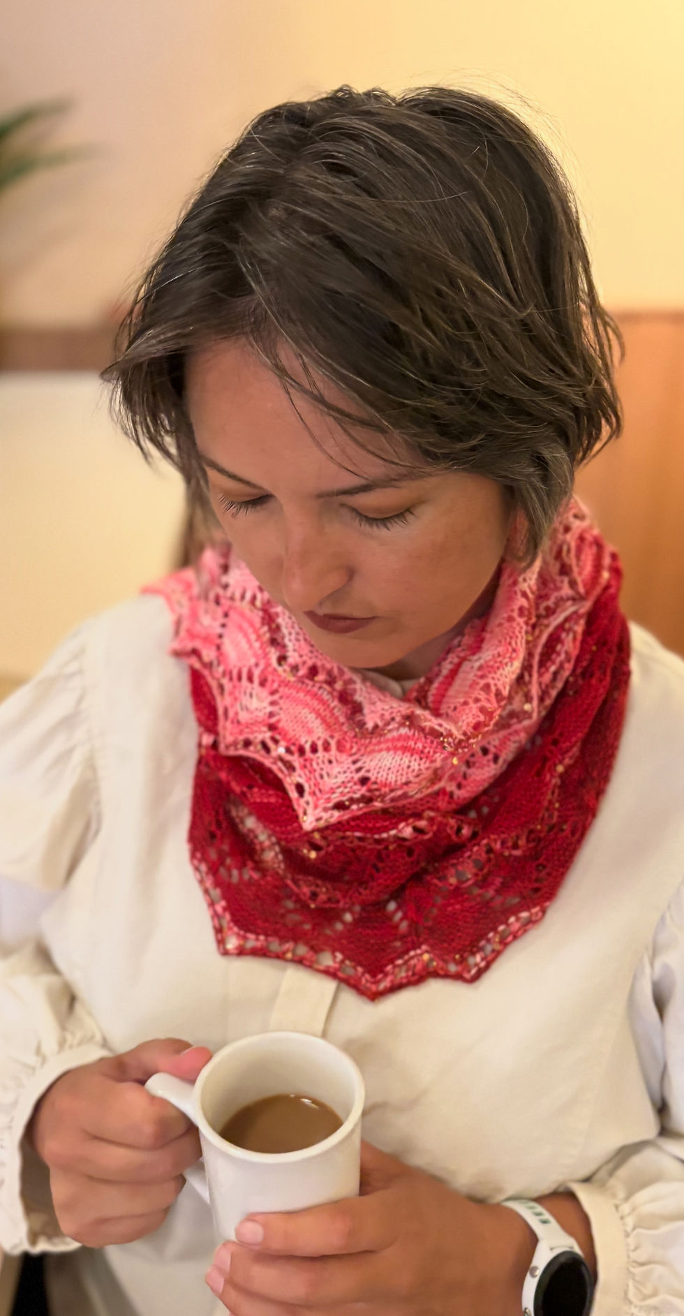 Thumbnail: Ixora Blossoms Cowl Kit