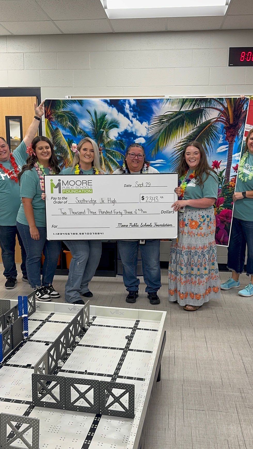 $50,000 in Classroom Enrichment Grants Delivered to Moore Public Schools Teachers