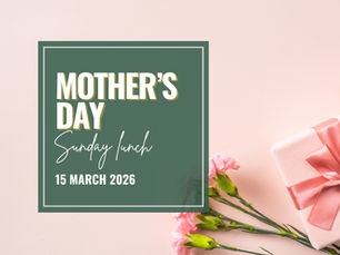 Mother's Day Lunch at Test Valley Golf Club