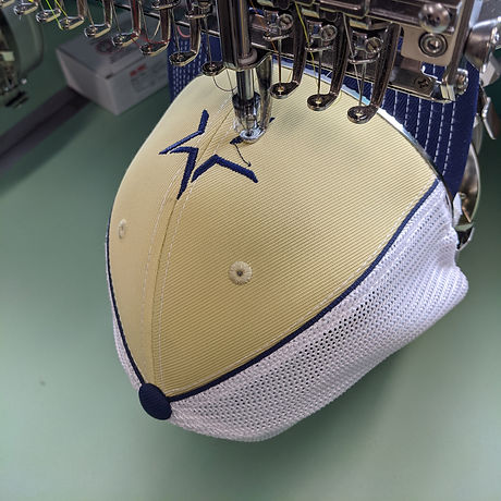 Hat being sewn.jpg