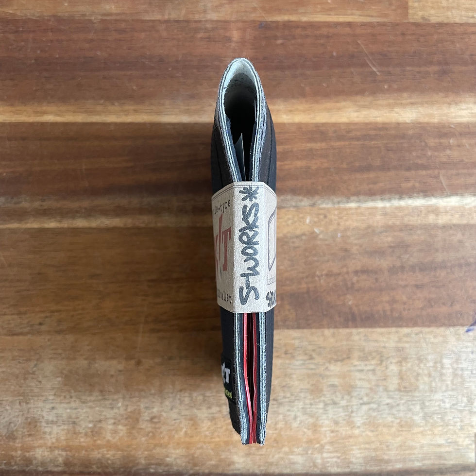Thumbnail: S-WORKS tubular MICROwallet (black/cream/red)