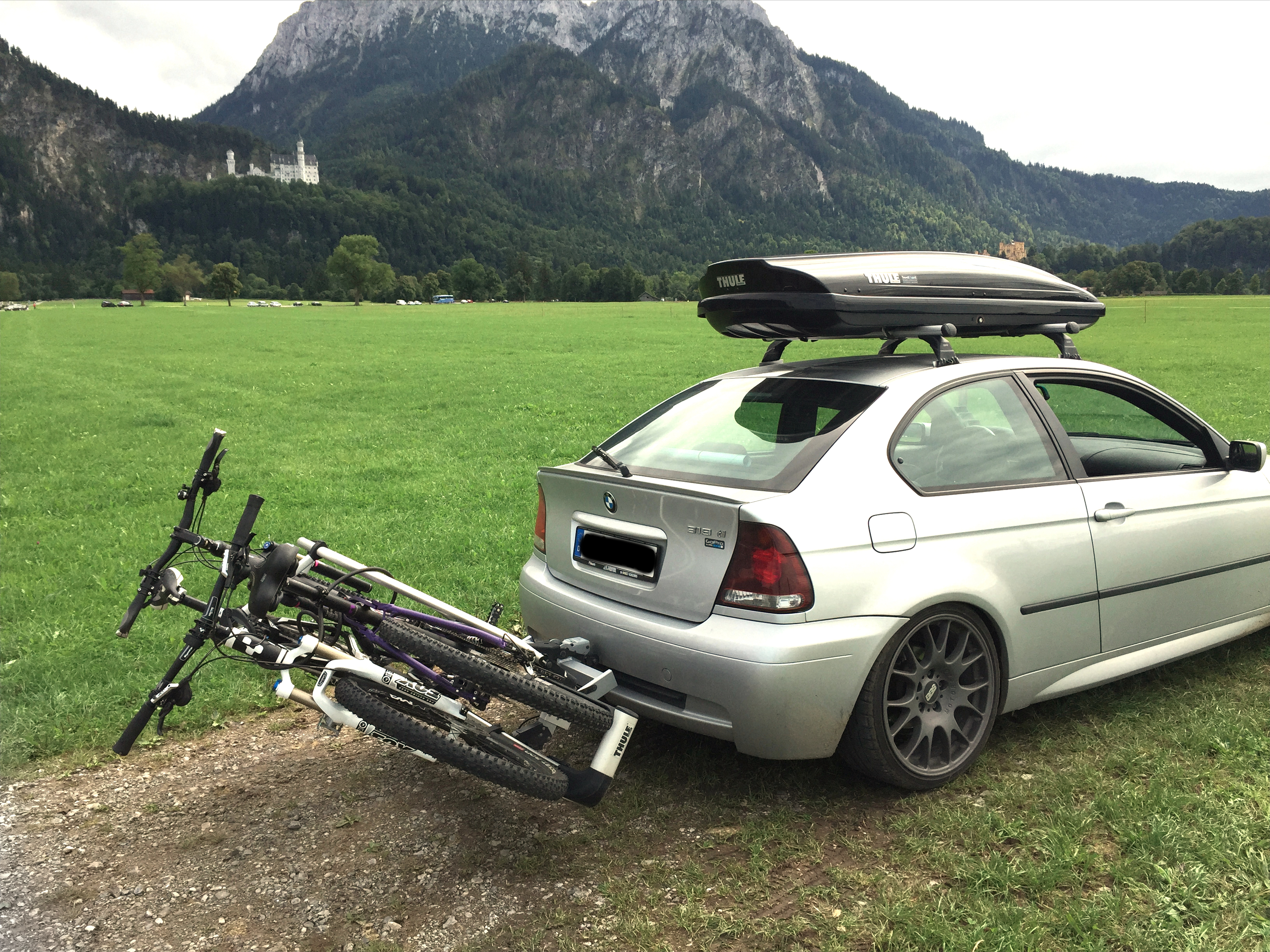 fahrradträger für anhängerkupplung 4 fahrräder thule ausleihen