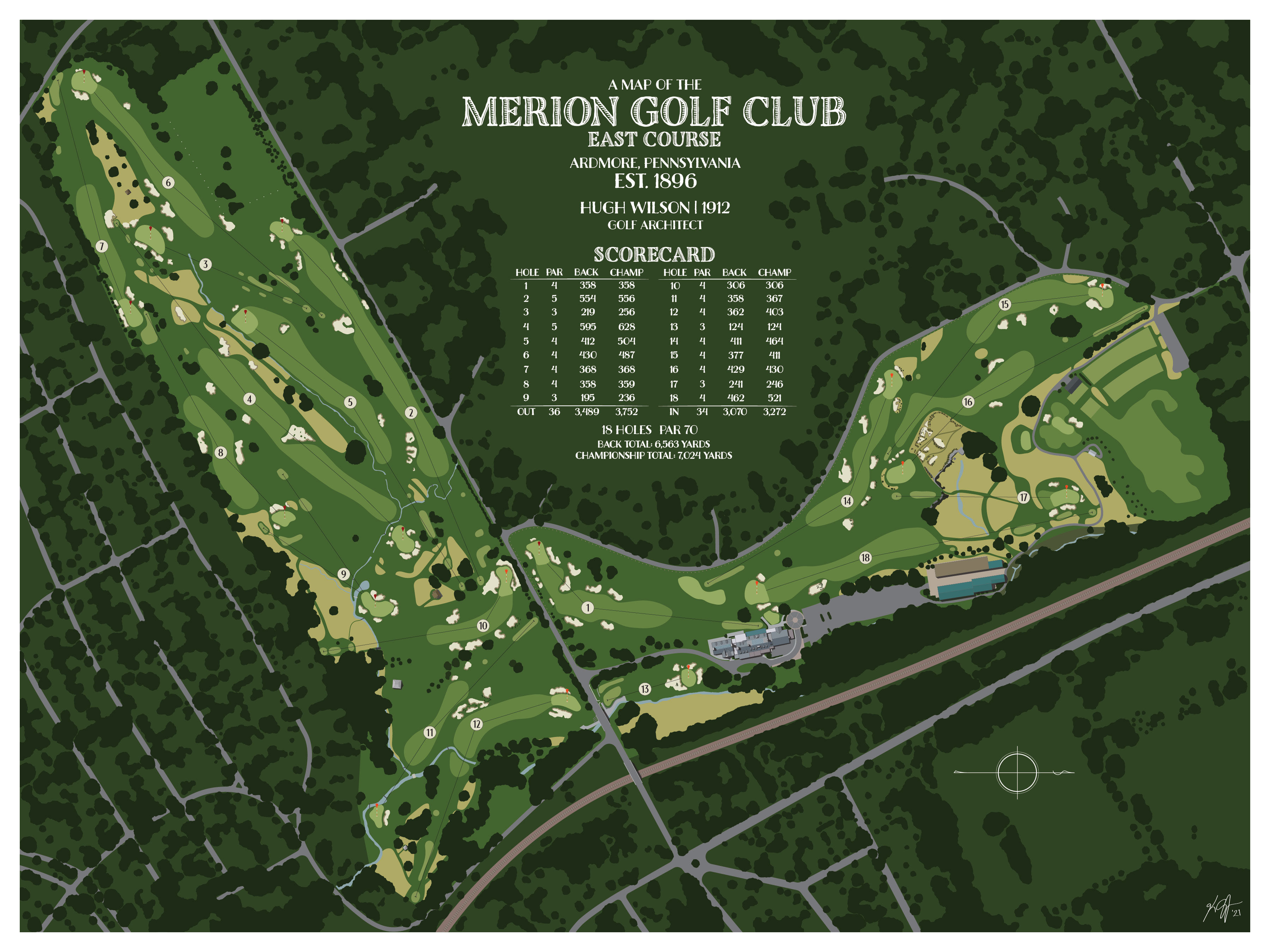 Merion Golf Club (East)