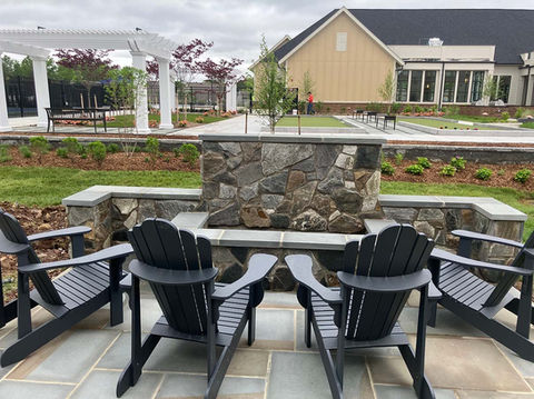 Custom Stone Patio Design