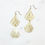Thumbnail: Charleston Gates Collection - Spring St. Gold Earrings - 2 Layer