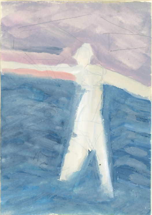 watercolor paintaing, abstract