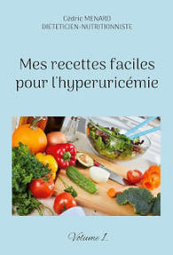 Recettes adaptées à l'acide urique.