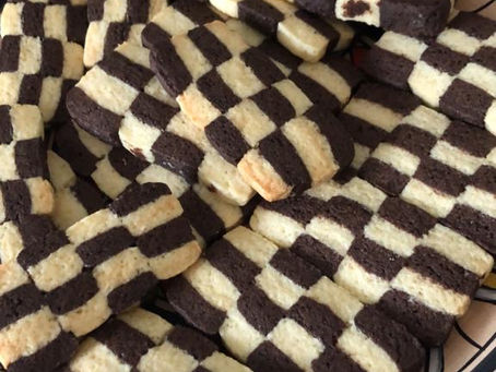 Biscotti a quadretti