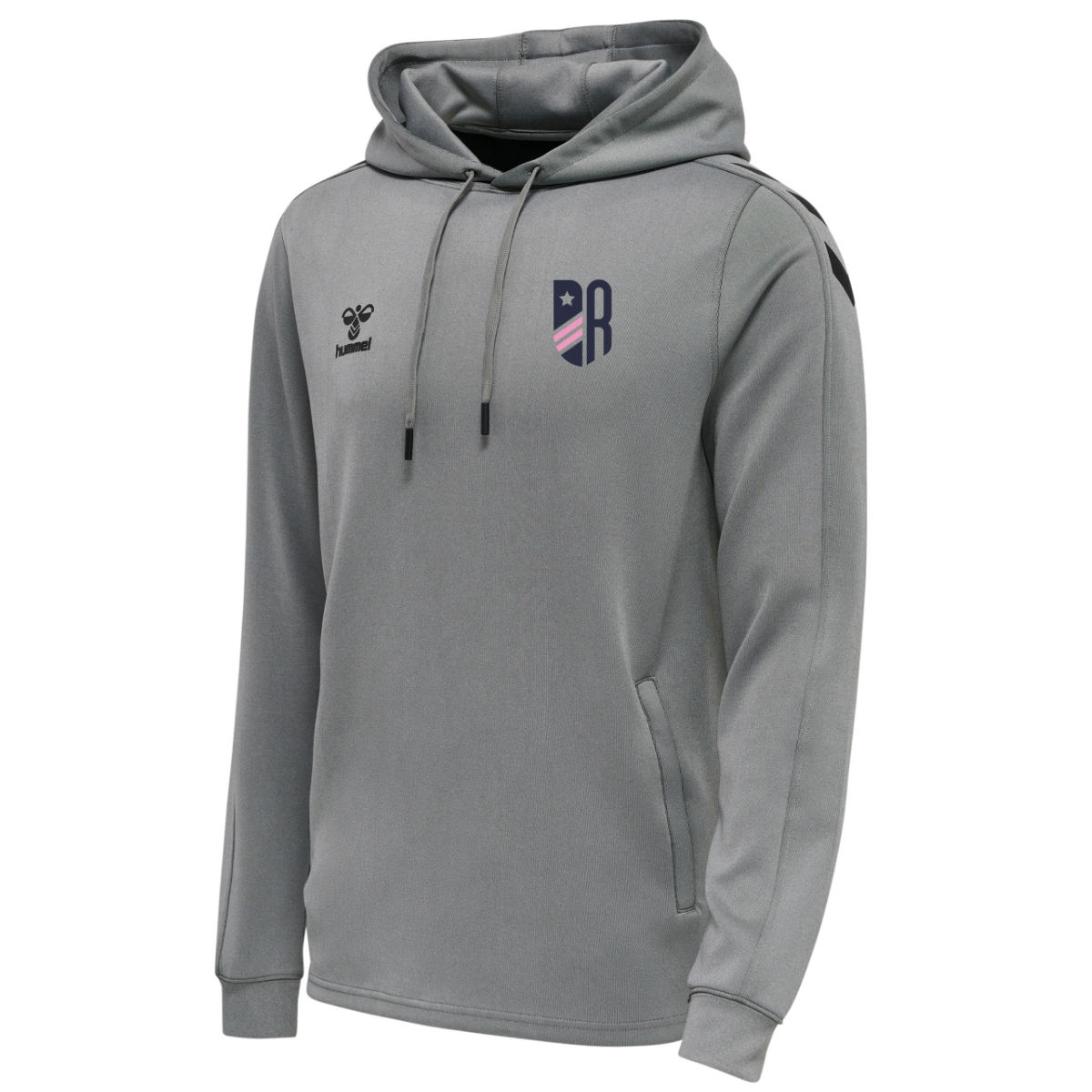 Revolution Grey Core Poly Hoodie