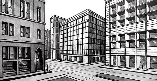 Circle Line Art School Perspective Drawing