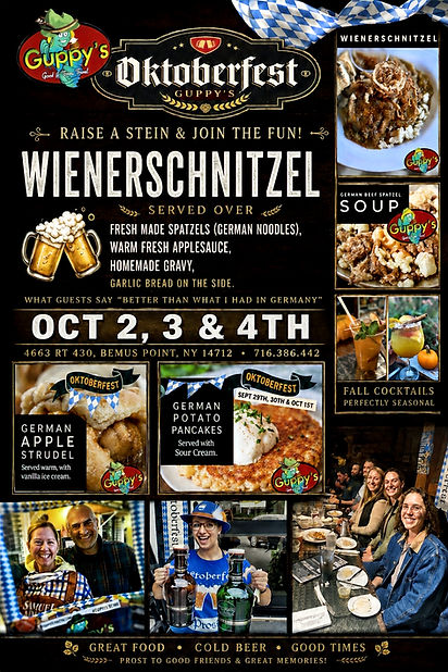 OKTOBERFEST BEMUS POINT, NY CRAFT BEER AND COCKTAILS