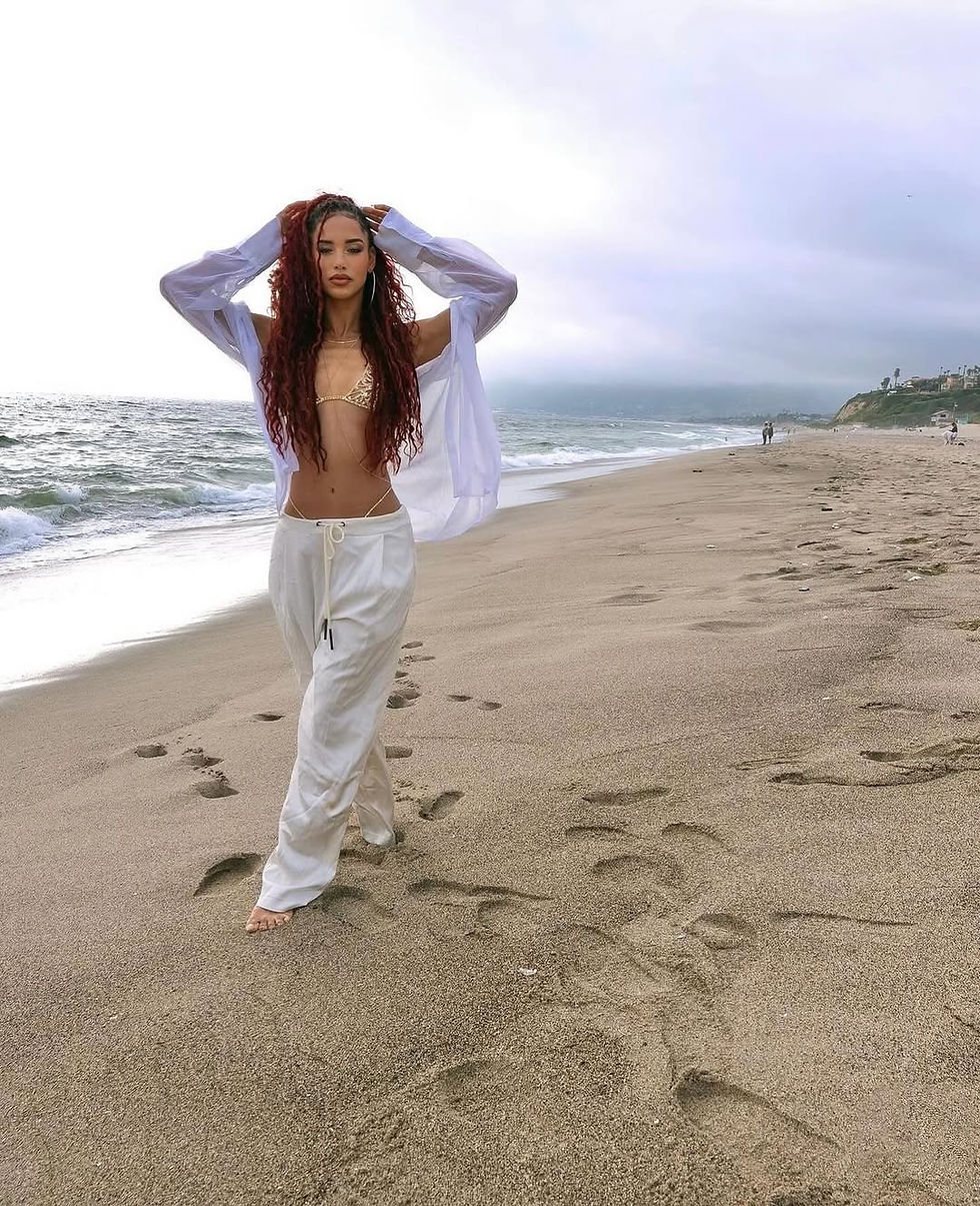 Thumbnail: Golden Blossom Crystal Bra by Reyna Maldita