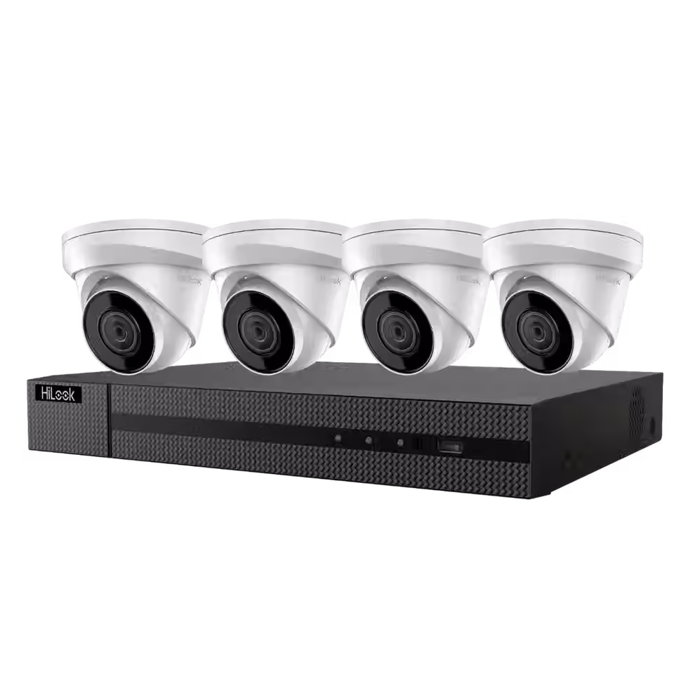 Hikvision HiLook IP Camera Kit 4 Channel 4K