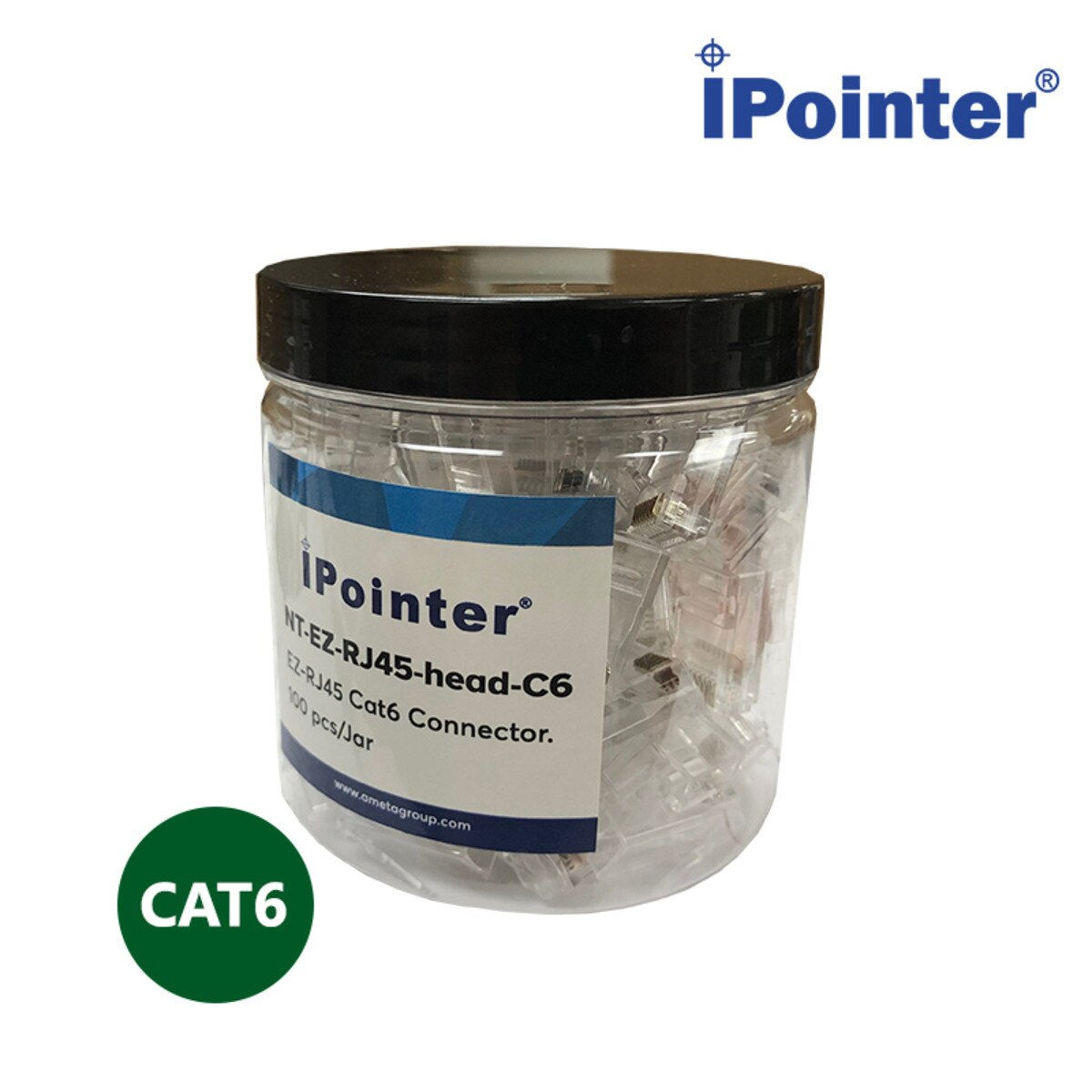 IPointer RJ45 Head Connector for CAT6 Cable