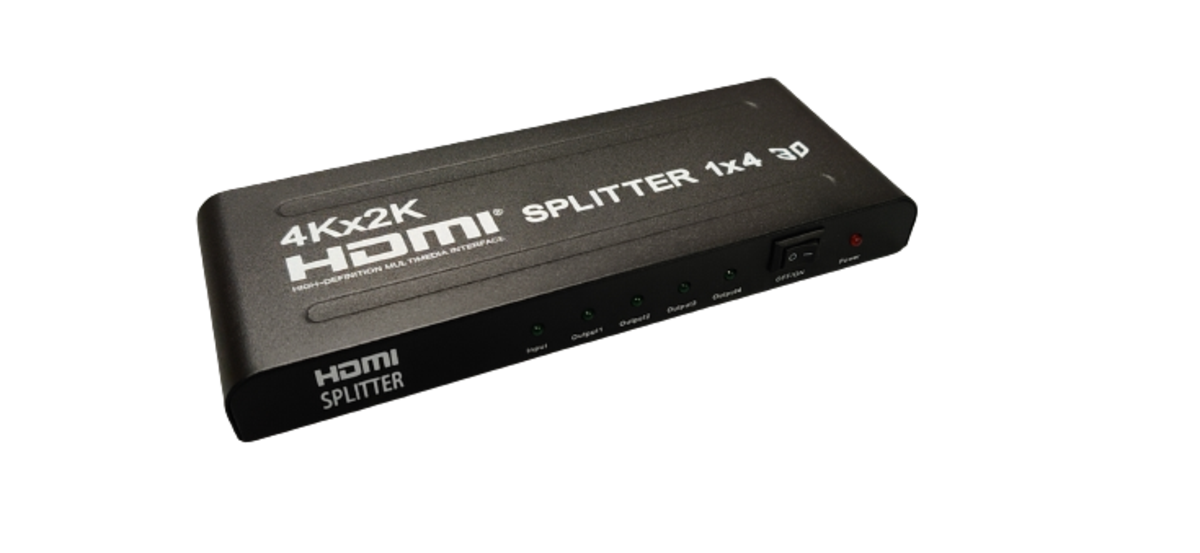 1x4 4K HDMI Splitter