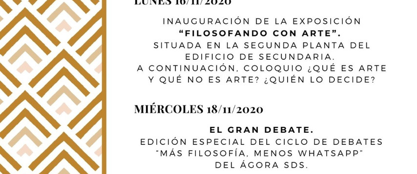 I Semana de la Filosofía SDS