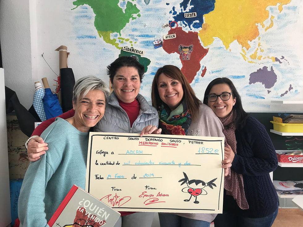 Rosa de Adcam-Mercadillo Solidario