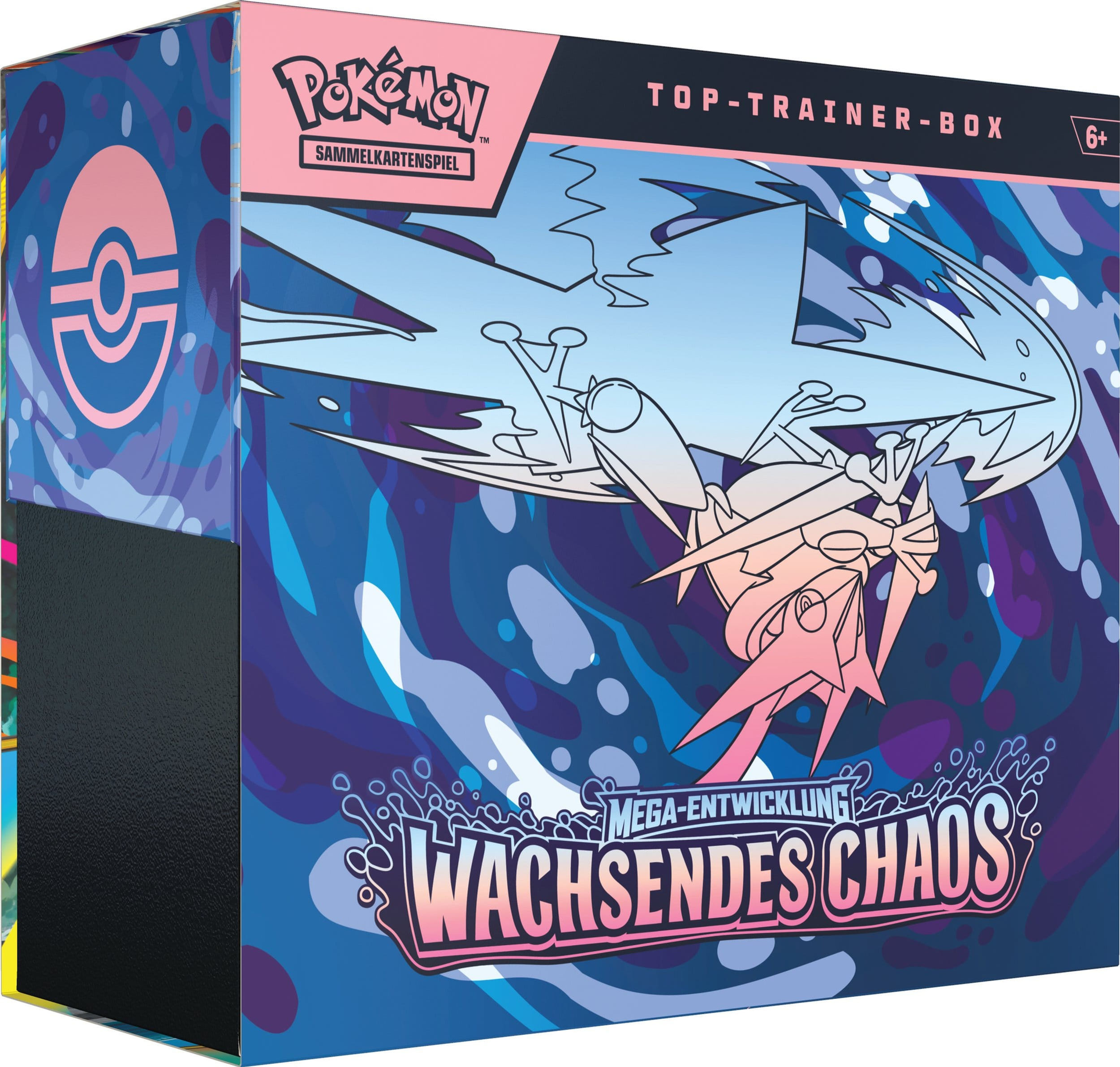 Pokemon ME04 Wachsendes Chaos Top Trainer Box Deutsch