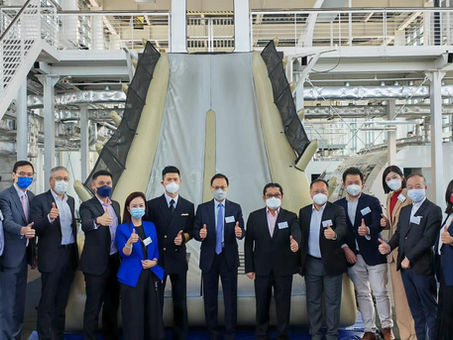 國泰航空公司總部國泰城參觀