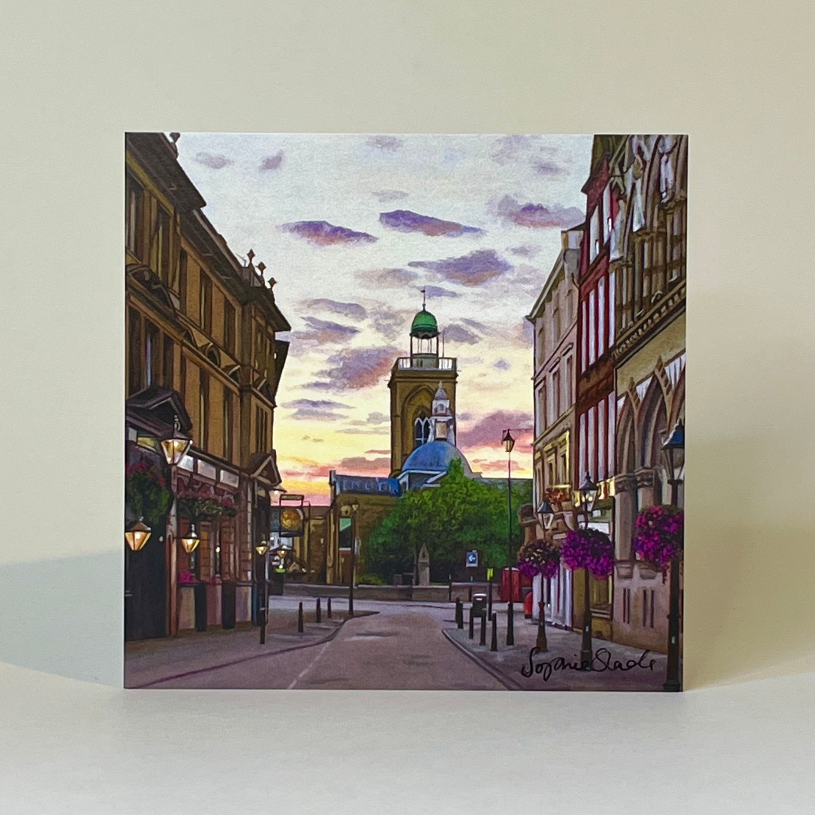 Golden Hour in Northampton - Card