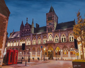 Evening Glow at the Guildhall