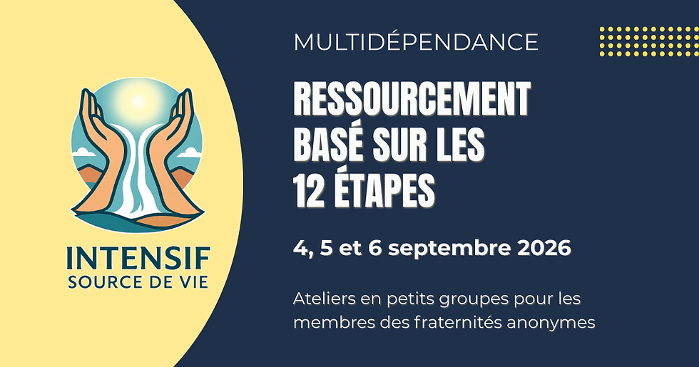 Fin de semaine intensive