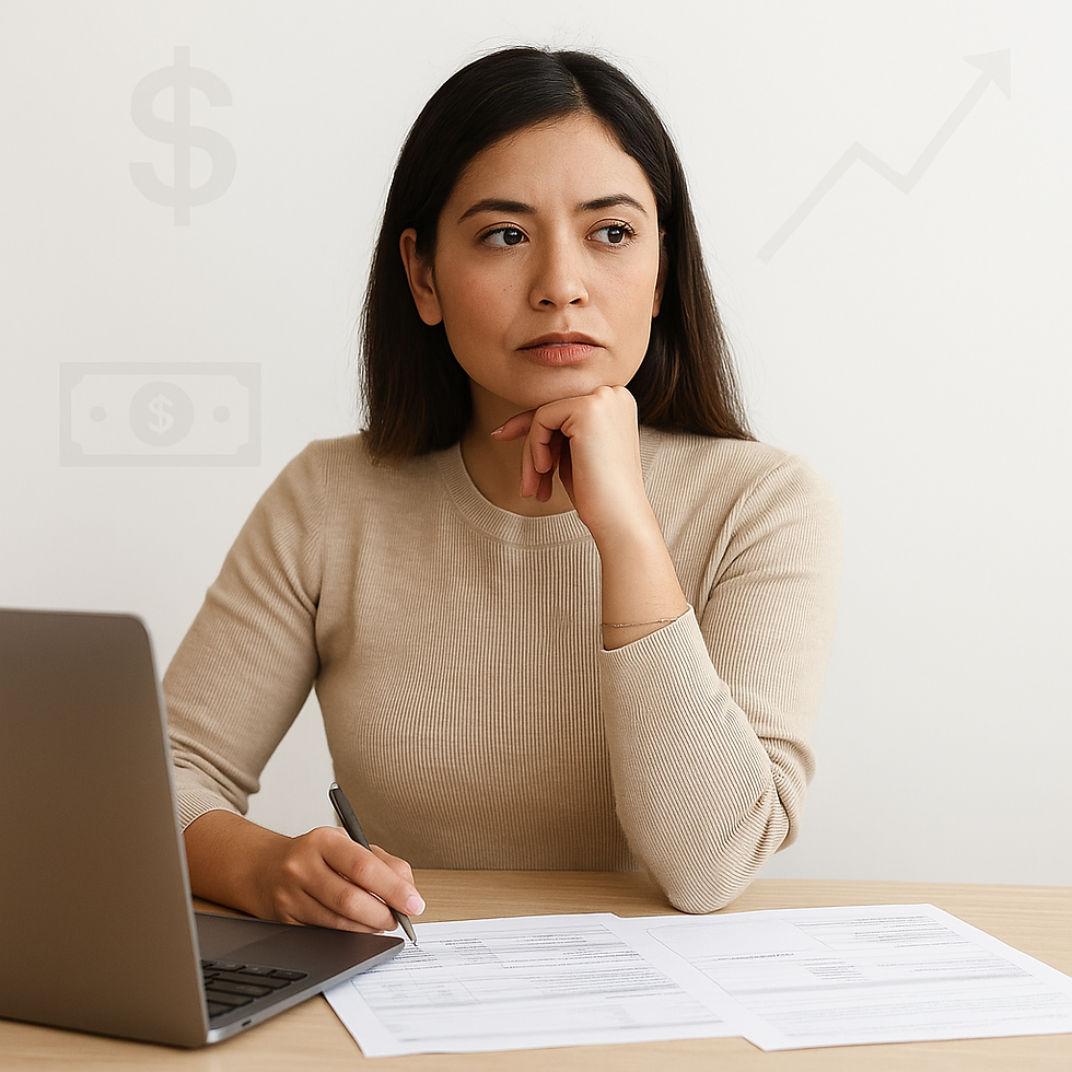 Cómo Lidiar con el Estrés Financiero y Tomar Control de Tus Ingresos