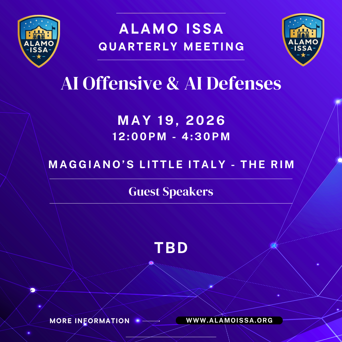 May 2026 Quarterly Meeting - AI Offensive & AI Defenses