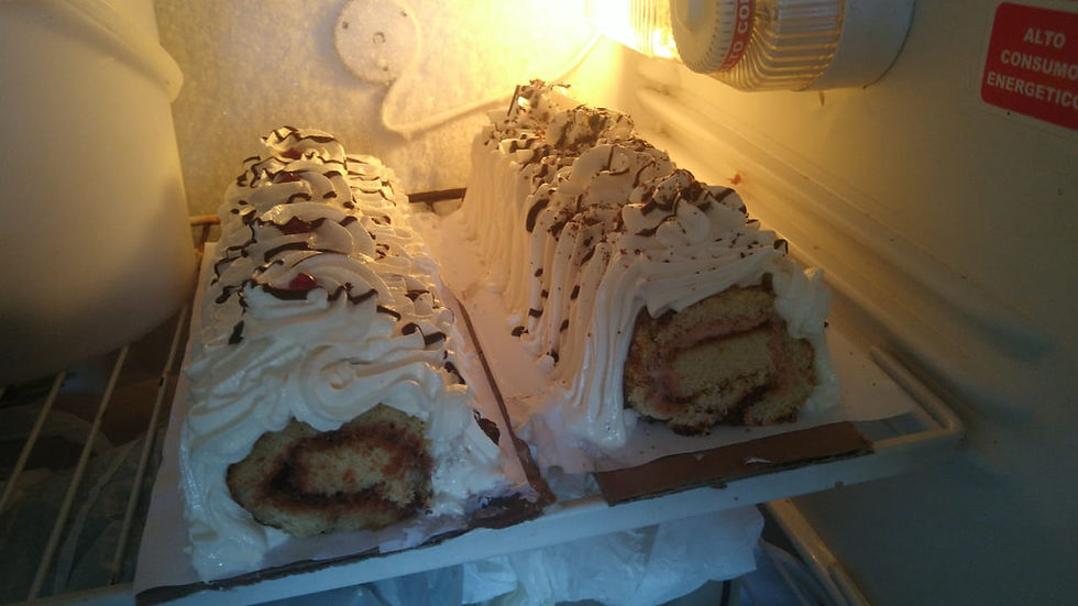 Sweets bought for one of the snacks