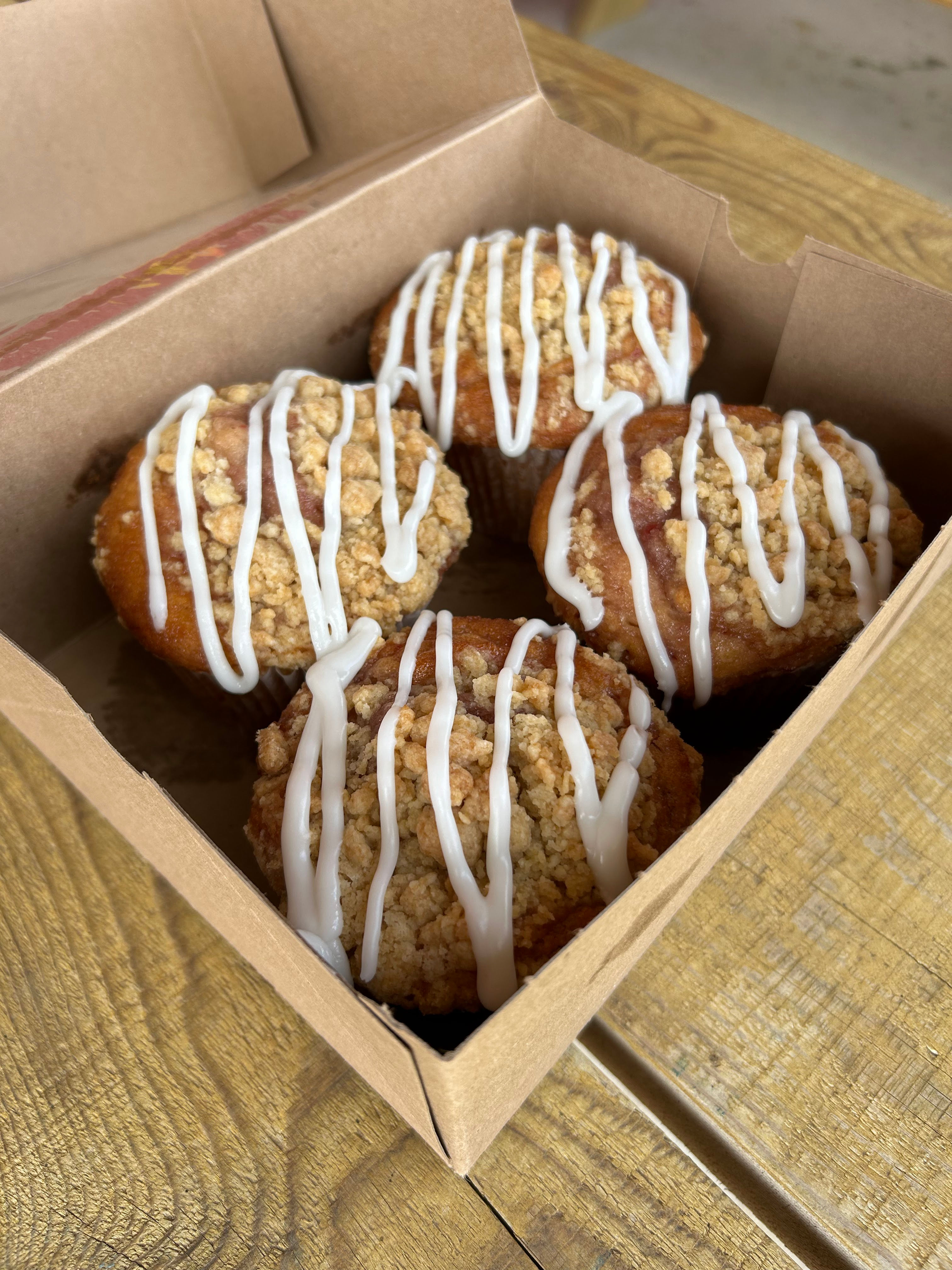 FOUR - Strawberry Jam Muffins