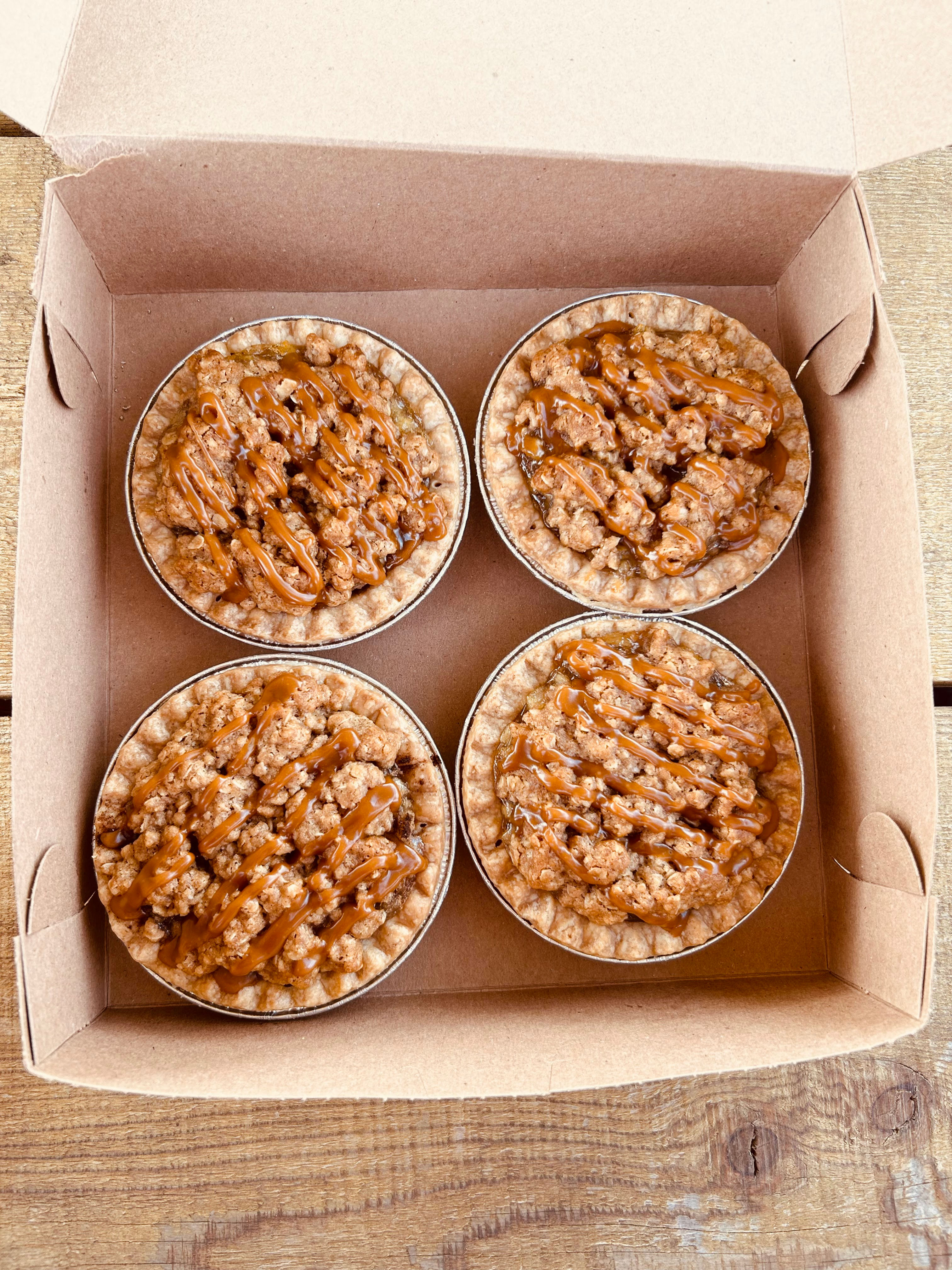 Dutch Apple Pie Minis - FOUR